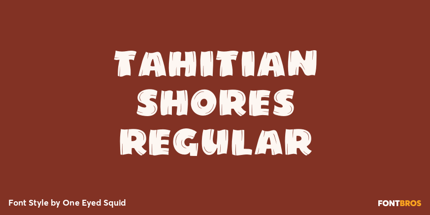 Tahitian Shores Regular Poster