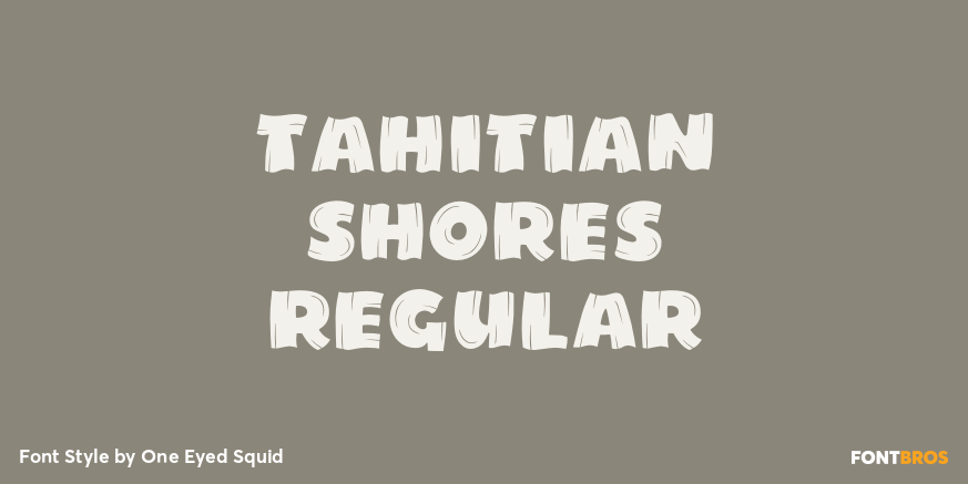 Tahitian Shores Regular Poster