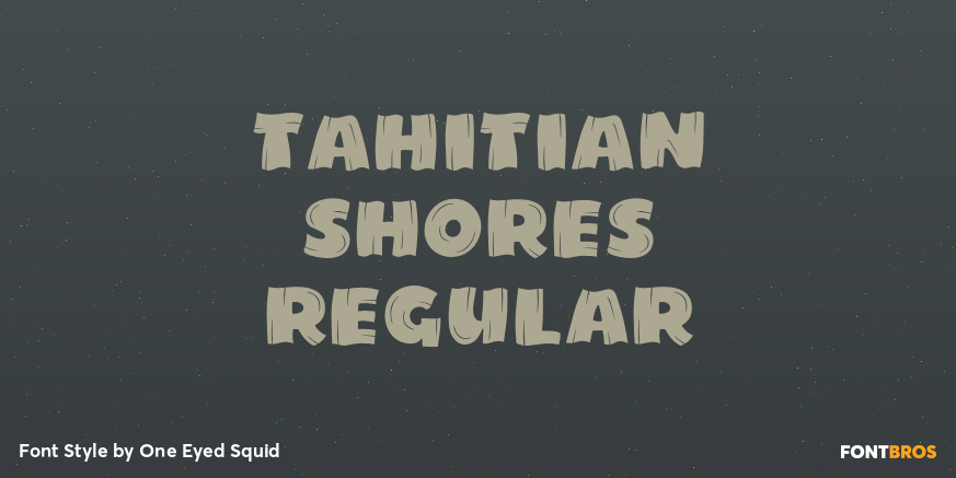 Tahitian Shores Regular Poster