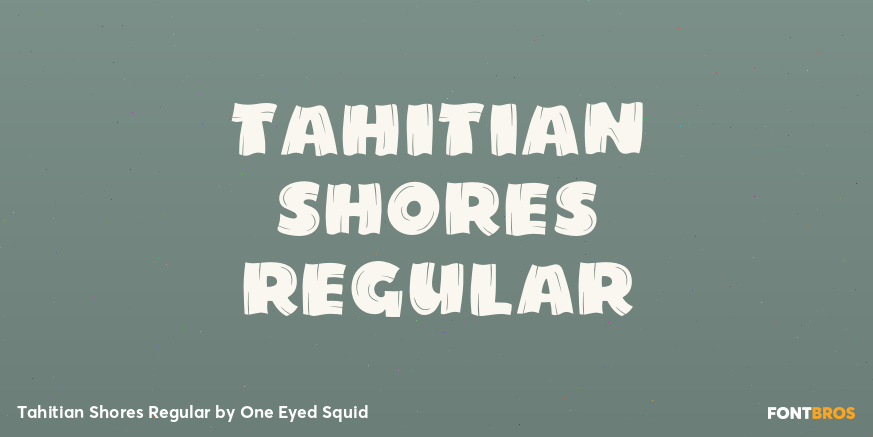 Tahitian Shores Regular Poster