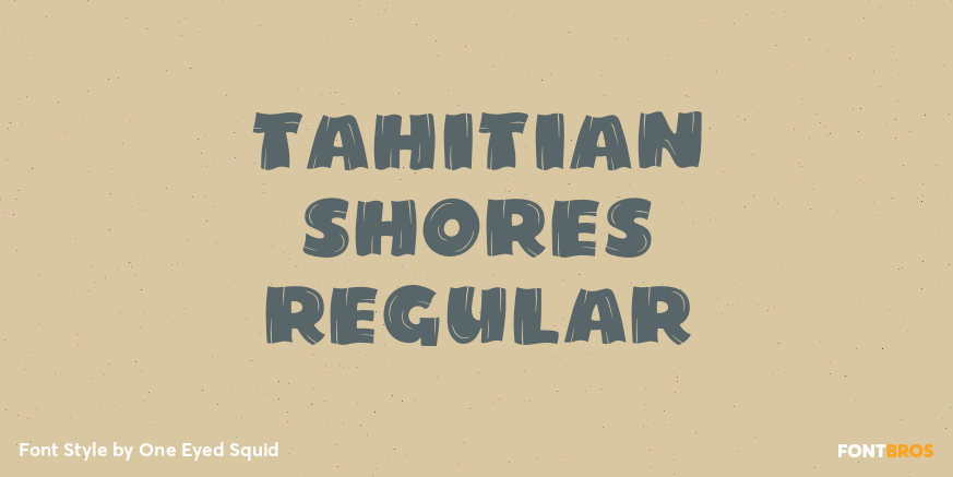 Tahitian Shores Regular Poster