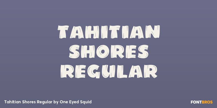 Tahitian Shores Regular Poster