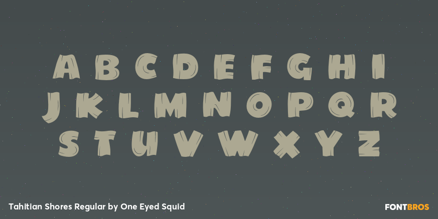 Tahitian Shores Regular Font Poster #3