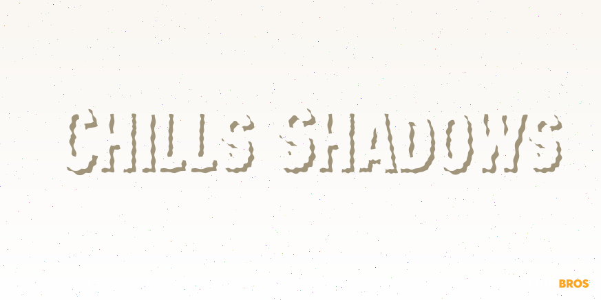Chills Shadows Poster