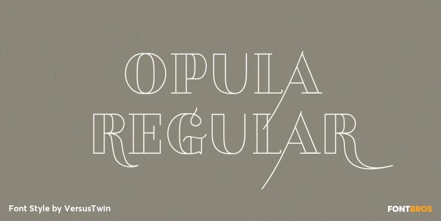 Opula Regular Poster