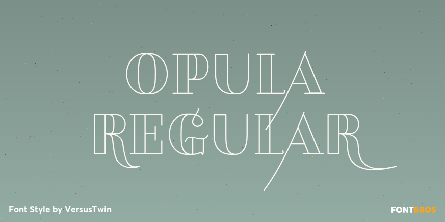 Opula Regular Poster