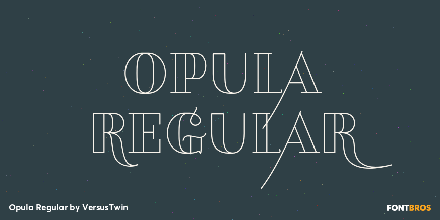 Opula Regular Poster