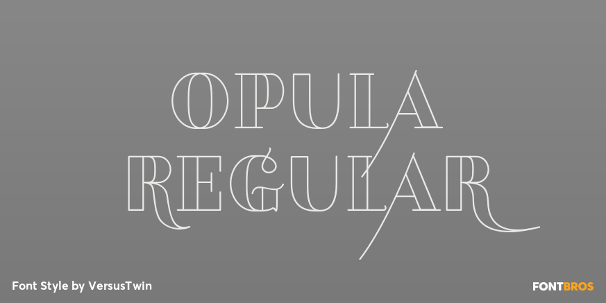 Opula Regular Poster