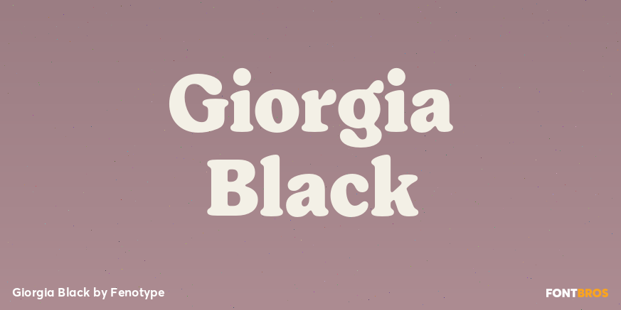 Giorgia Black Poster