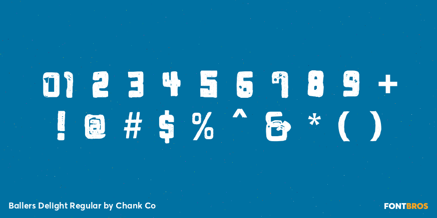 Ballers Delight Regular Font Poster #4