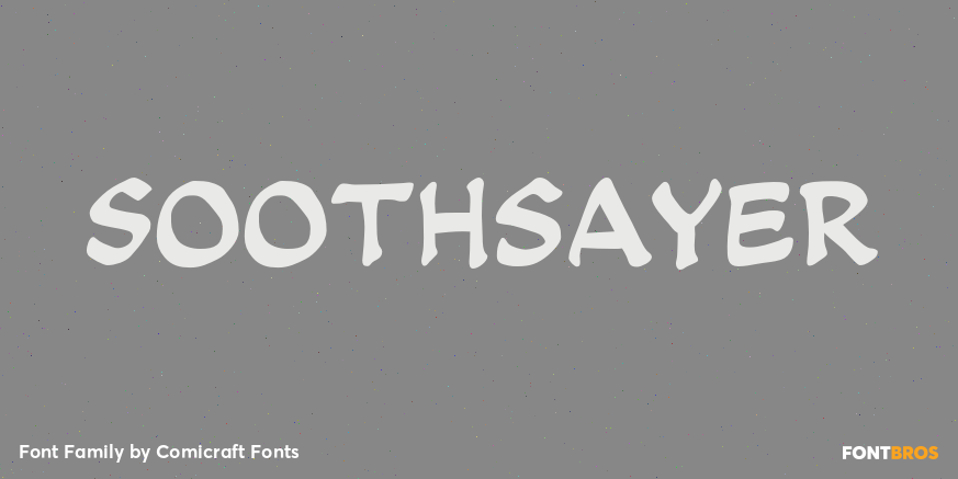 Soothsayer Font Poster