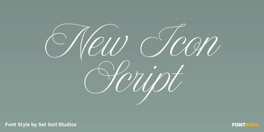 New Icon Script Poster