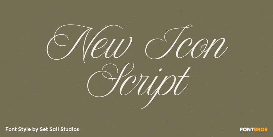 New Icon Script Poster