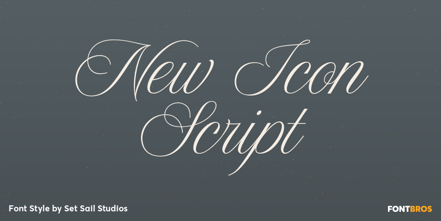 New Icon Script Poster