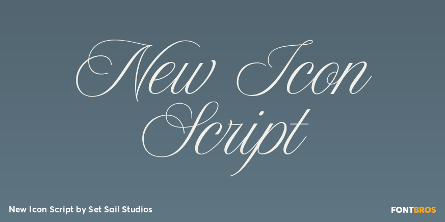 New Icon Script Poster