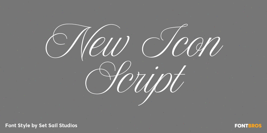 New Icon Script Poster