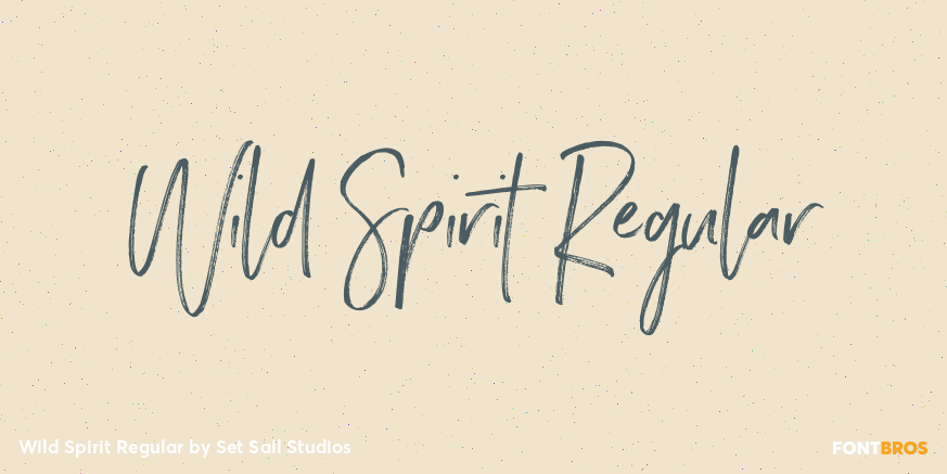 Wild Spirit Regular Font Poster #1