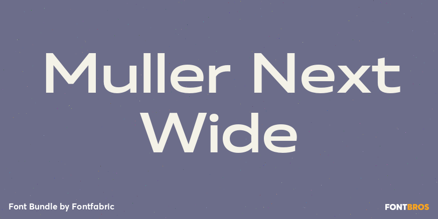 Muller Next Wide Poster