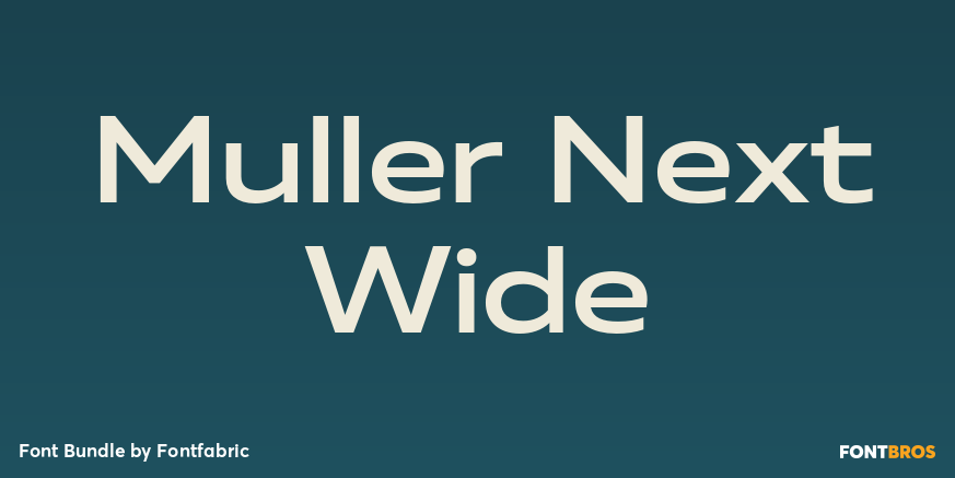 Muller Next Wide Poster