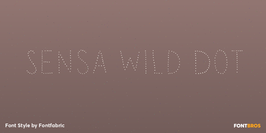 Sensa Wild Dot Poster