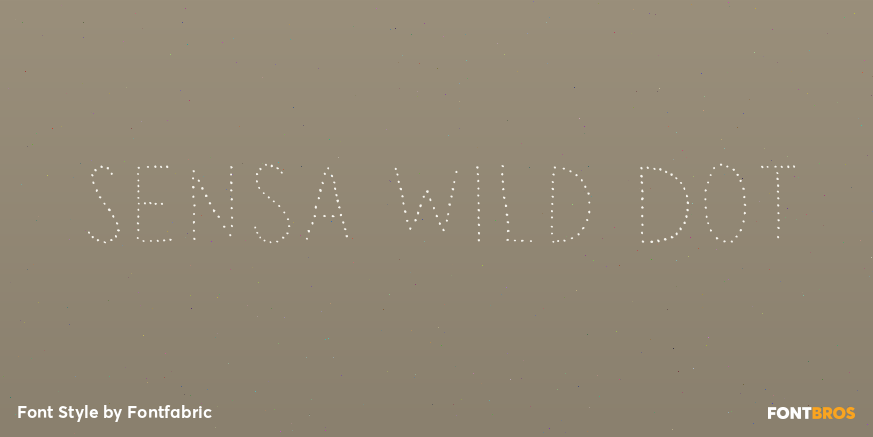 Sensa Wild Dot Poster