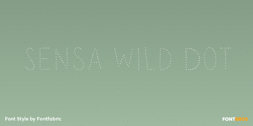 Sensa Wild Dot Poster