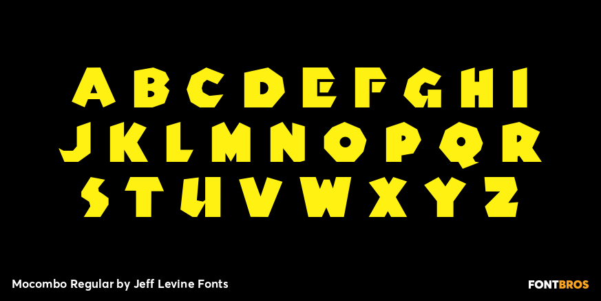 Mocombo Regular Font Poster #2