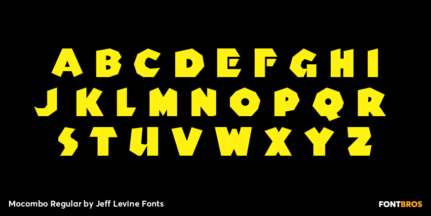 Mocombo Regular Font Poster #3