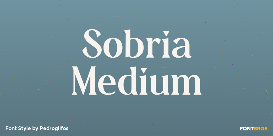 Sobria Medium Poster