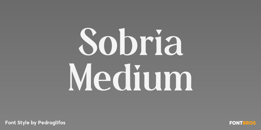 Sobria Medium Poster