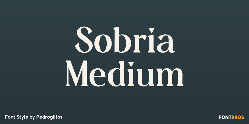 Sobria Medium Poster