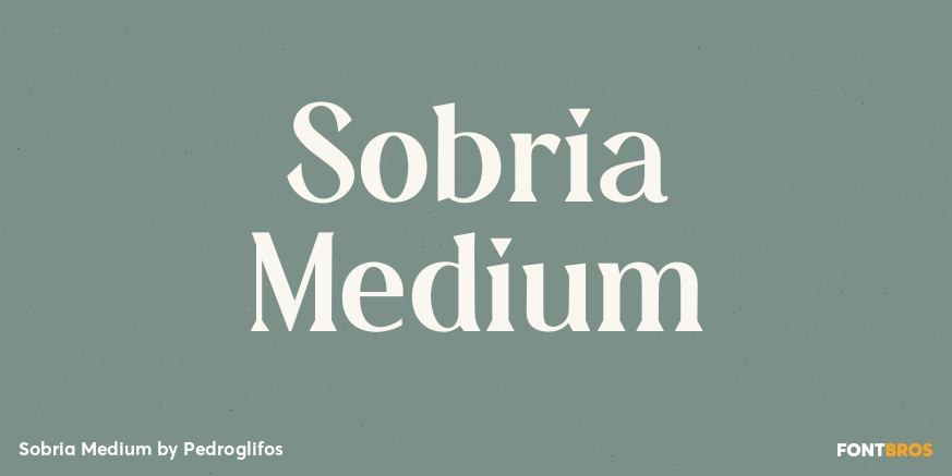 Sobria Medium Poster