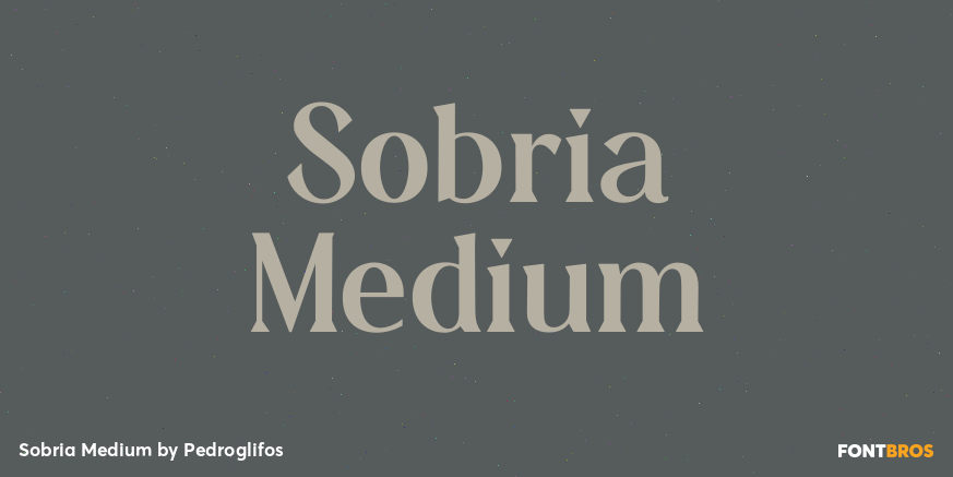 Sobria Medium Poster