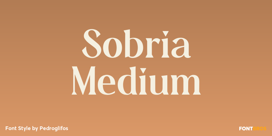Sobria Medium Poster