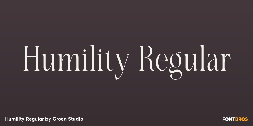 Humility Regular Poster