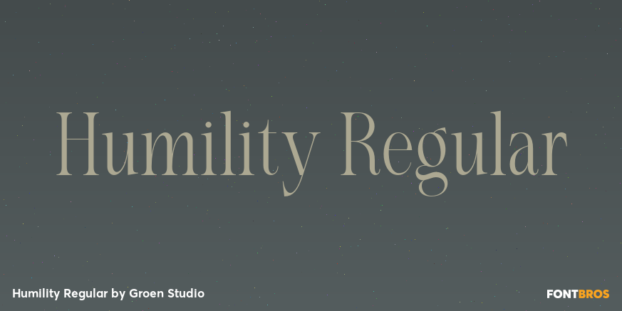 Humility Regular Poster