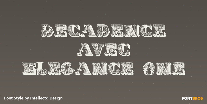 Decadence avec Elegance One Poster