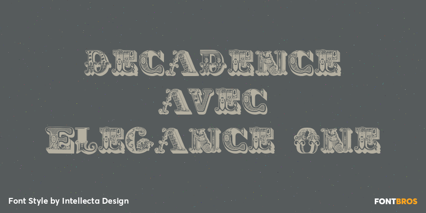 Decadence avec Elegance One Poster