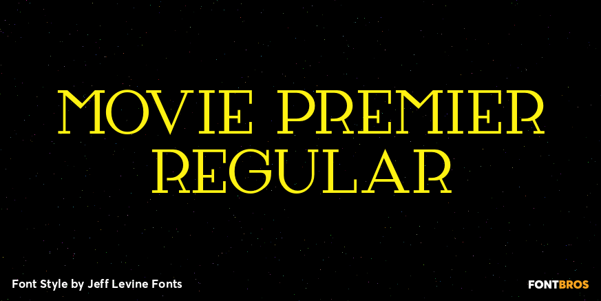 Movie Premier Regular Poster