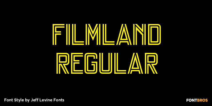 Filmland Regular Poster