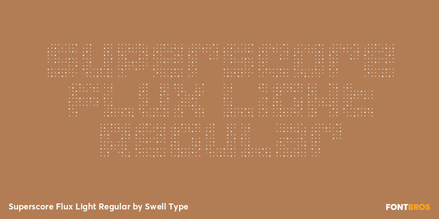 Superscore Flux Light Regular Poster