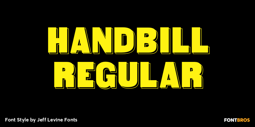 Handbill Regular Poster