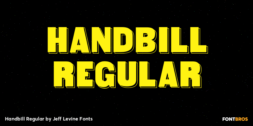 Handbill Regular Poster