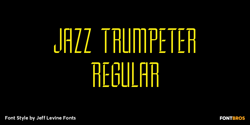 Jazz Trumpeter Regular Poster