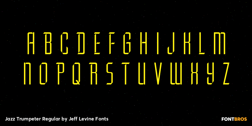 Jazz Trumpeter Regular Font Poster #2