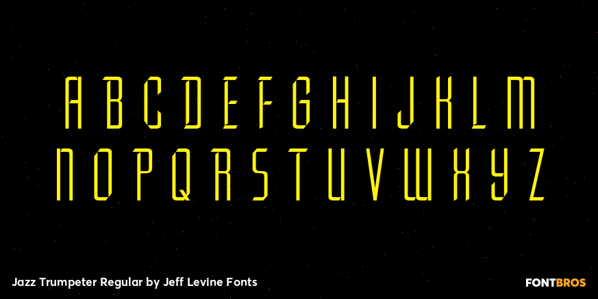 Jazz Trumpeter Regular Font Poster #3