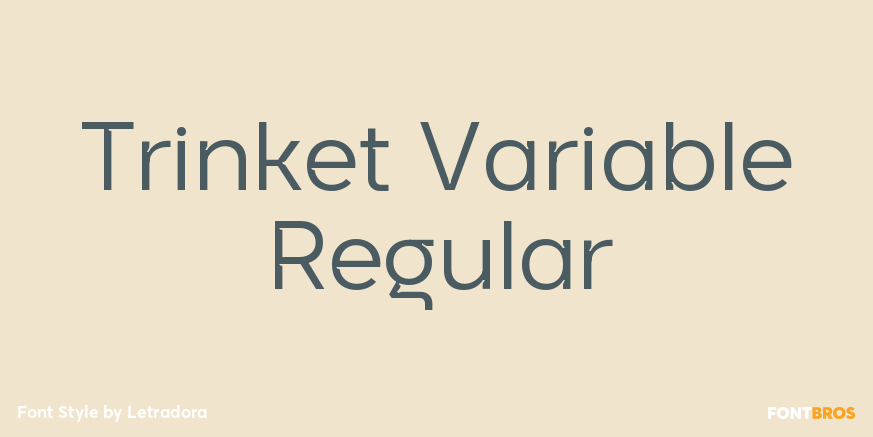 Trinket Variable Regular Poster