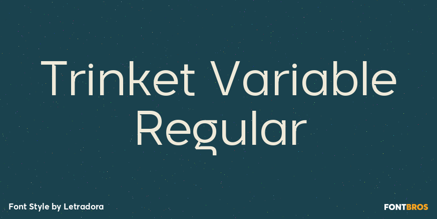 Trinket Variable Regular Poster