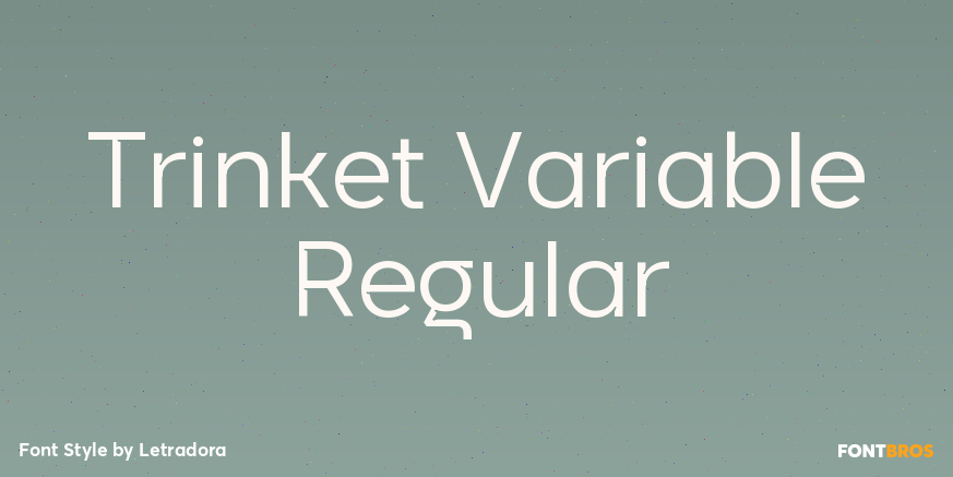 Trinket Variable Regular Poster