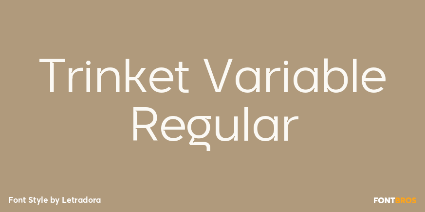 Trinket Variable Regular Poster
